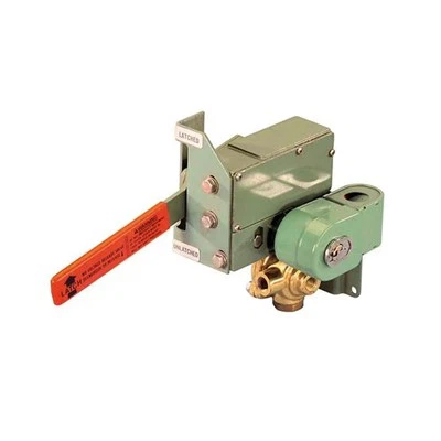 ASCO™ 408 misiņa manuāli atiestatīti solenoīda vārsti